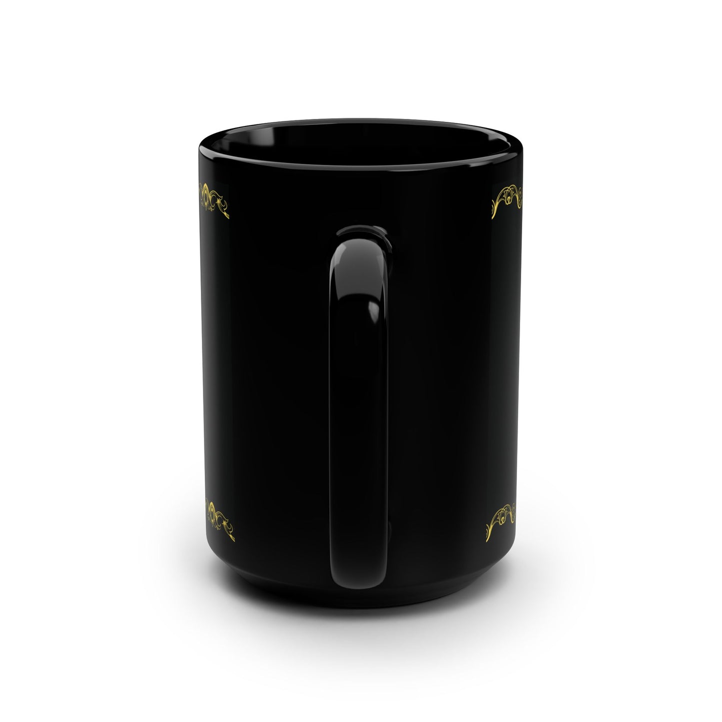 Rise & Inspire: Matte Black Mug