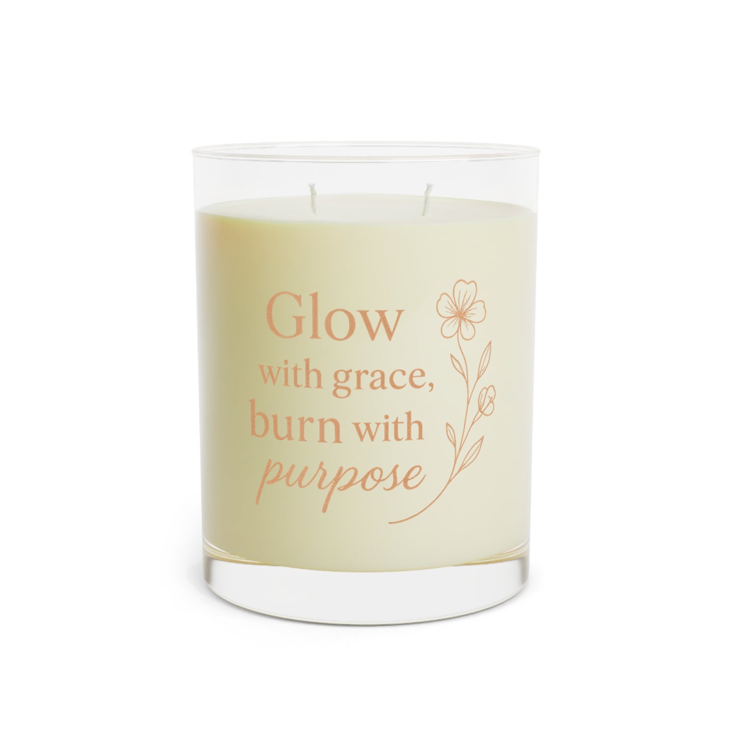 Glow with Grace Scented Candle - Elegant Home Fragrance