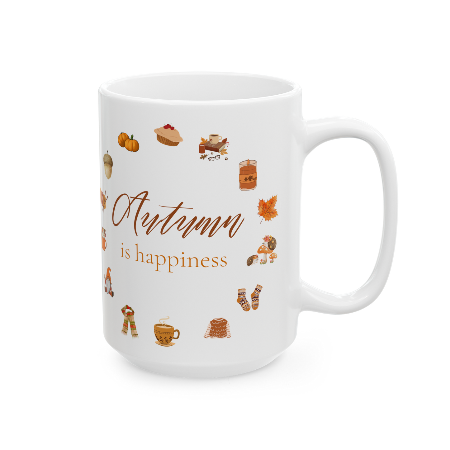 Cozy Autumn Bliss Ceramic Mug